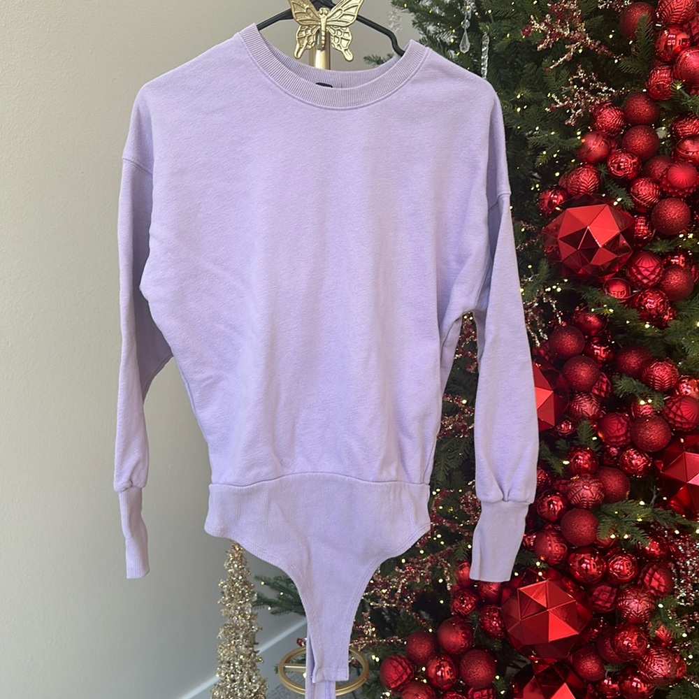 Sweatshirt Bodysuit